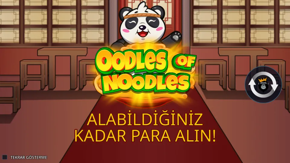 Oodles of Noodles oyununun sağlayıcı tanıtım ekranı, 2. görsel