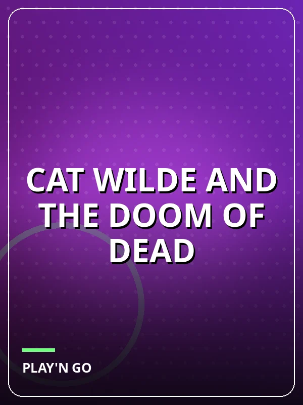Cat Wilde and the Doom of Dead