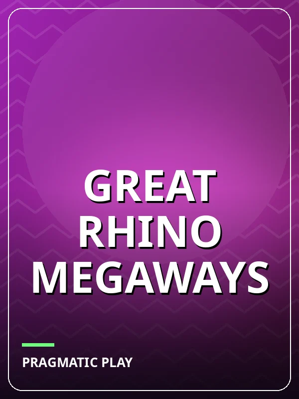 Great Rhino Megaways