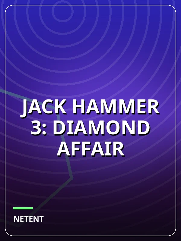 Jack Hammer 3: Diamond Affair
