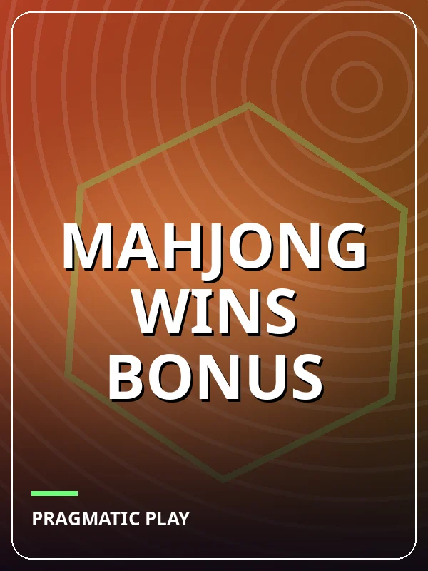 Mahjong Wins Bonus