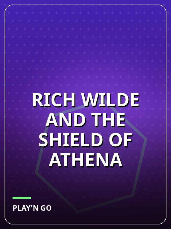 Rich Wilde and the Shield of Athena